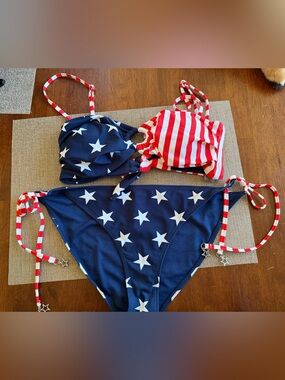 HEAT Swimwear American‎ Flag Bikini